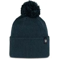 Buff Knitted Beanie Bleu