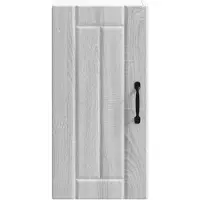 vidaXL Armoire de cuisine suspendue Lucca Gris Sonoma Matériau dérivé du bois