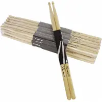 Dimavery DDS-7A (Batterie), Baguettes de batterie + maillets, Marron