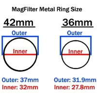 Carry Speed MagFilter Bague d’adaptation de rechange 42mm