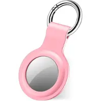 SBS Étui AirTag avec porte-clés, Accessoires pour traceur, Pink