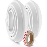 Reer Protecteur de bord - 2x1 M - Blanc - - UneTaille - Équipement de Sécurité