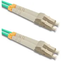 Qoltec Glasfaser-Patchkabel LC/UPC - LC/UPC | Multimode | 50/125 | OM3 | Duplex | 5 m