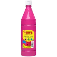 Jovi Tempera, -encrier, peinture liquide pour affiches, Tempera Paint, magenta (1000 ml)