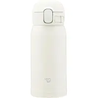 Zojirushi Tasse en acier inoxydable SM-WS36-WM 12 onces blanc mat