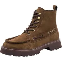 Tamaris Bottines à lacets brun foncé
