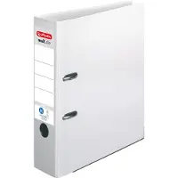 Herlitz Classeur maX.file nature plus, Largeur de dos : 80 mm, Blanc DIN A4, Housse en papier spécial (A4, 80 mm, 1 pcs)