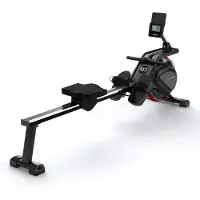 JASPORT RE3 Rameur à eau, vélo d'appartement silencieux avec réservoir de 14L, Bluetooth LCD, compatible Kinomap, peu encombrant & entraînement stable de tout le corps