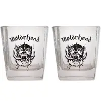 KKL Sous-verres Motorhead Whiskey Shot Glasses 2 Pack