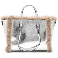 Suri Frey Cabas 'Chessy' beige / argent