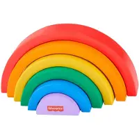 Fisher Price Arc-en-ciel à Empiler En Bois