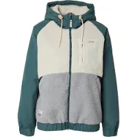 Iriedaily Veste mi-saison 'Arctikmix' gris / émeraude / blanc