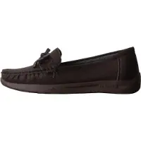 Super Mode Mocassins Cuir Inia - Café
