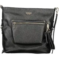 GUESS Jeans sac Marsha bandoulière noir, poche zip