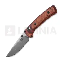 Benchmade Couteau pliant SlipRidge, wooden handle
