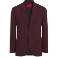 HUGO Veste de costume 'Karlo' bordeaux