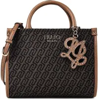 Liu Jo pour femme. AF6192-T378A Sac Shopping T.moro marron (OSFA), Casuel, Polyester