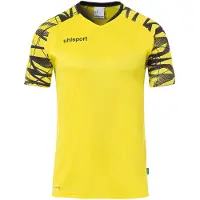 Uhlsport Goal 25 Maillot manches courtes enfants - Jaune / Noir