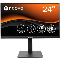 AG Neovo LH2404, écran de 60,5 cm (23,8 pouces), résolution 1920 x 1080 pixels, Full HD, technologie LCD, temps de réponse de 5 ms, couleur noire