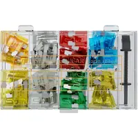 Goobay Assortiment de fusibles auto - Fusibles pour connecteurs