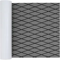 vidaXL Paillasson Harlequin gris clair et noir, 190 x 70 cm, en EVA