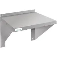 Vogue Étagère murale en acier inoxydable | 2 formats
