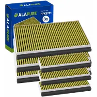 Alapure Filtre à charbon actif HFK8701 CleanAir Plus compatible avec les modèles 11041790 / 17005414 / DWZ0AK0A0 / CZ51AIB1X6