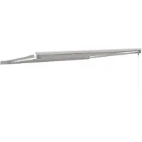 vidaXL Auvent rétractable Crème 4,5x3 m Tissu et aluminium