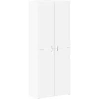 vidaXL Armoire de classement blanc 60x32x153 cm bois d'ingénierie