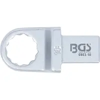 Bgs Clé annulaire 18 mm Empreinte 14 x 18 mm
