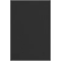 vidaXL Paillasson noir 60x90 cm