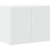 vidaXL Armoire murale blanche 80x42,5x64 cm Bois composite