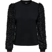 ONLY Sweat-shirt 'ONLLAVIN' noir