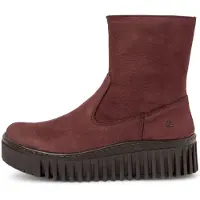 Art pour femme. 115311467003_008 Bottines en cuir 1531 Brighton Bordeaux (39), 3 à 5 cm, Fermeture éclair, Casuel