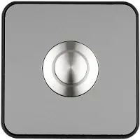 Grothe GRO64181 Bouton-poussoir de sonnette Piccolo Piazza inox
