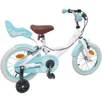 vidaXL Vélo pour enfant 12 pouces, pour les 2-4 ans, blanc