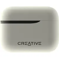 Creative Labs Casque sans fil Zen Air Plus Crème/Crème Bluetooth 5.3 Anc