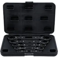 Bgs Jeu de clés polygonales à cliquet 6 x 8 - 19 x 22 mm 5 pièces