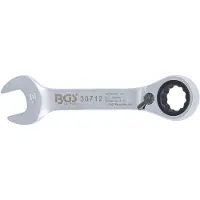 Bgs Clé mixte à cliquet courte réversible 12 mm (12 mm)