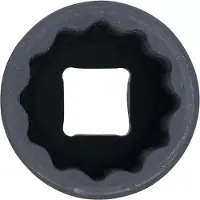 Bgs Douille à choc, douze pans 12,5 mm (1/2") 27 mm (27 mm)