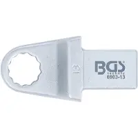 Bgs Clé annulaire 13 mm Empreinte 14 x 18 mm (13 mm)