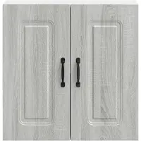 vidaXL Armoire murale de cuisine Kalmar sonoma gris bois d'ingénierie