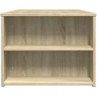 vidaXL Table basse chêne Sonoma 102x55x42 cm Bois composite