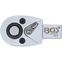 Bgs 2819 Cliquet réversible à emmanchement à denture fine 63mm 1/4" logement 9 x 12 mm