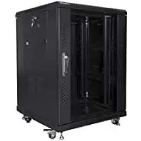 Lanberg FF01-6615-12B armoire rack 15U Freestanding rack Noir
