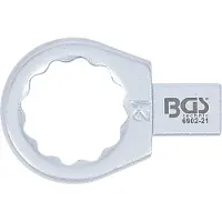 Bgs Clé annulaire 21 mm Empreinte 9 x 12 mm (21 mm)
