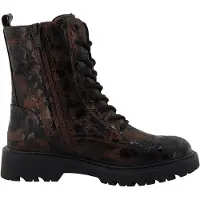 Tom Tailor Bottines à lacets marron / noir