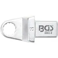 Bgs Clé annulaire 8 mm Empreinte 9 x 12 mm (8 mm)