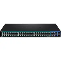 Trendnet TPE 5048WS - commutateur - 52 ports - intelligent - Montable sur rack
