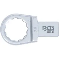Bgs Clé annulaire 24 mm Empreinte 14 x 18 mm (24 mm)